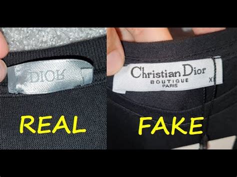 christian dior fake label|genuine dior shirt label.